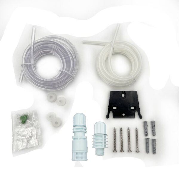 KIT D'INSTALLATION PVDF-T/FPM POMPES RACCORDS 8x12