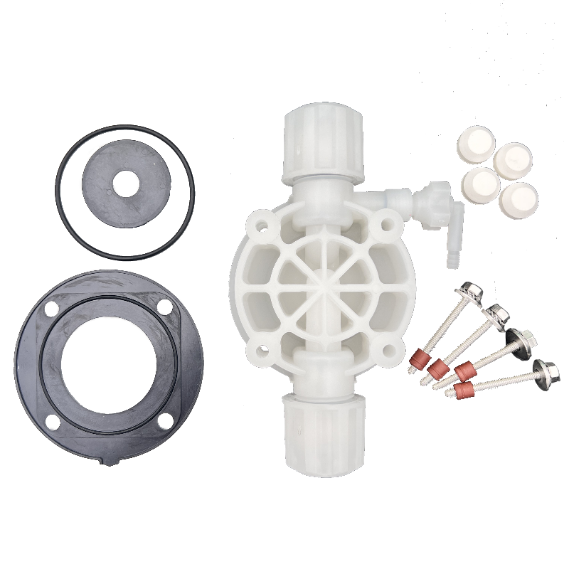 EM99107170.png TETE DE POMPE COMPLETE 500/600/603/800 PVDF/CER/FFKM - TUBE PEBD 4X6 – Image 1