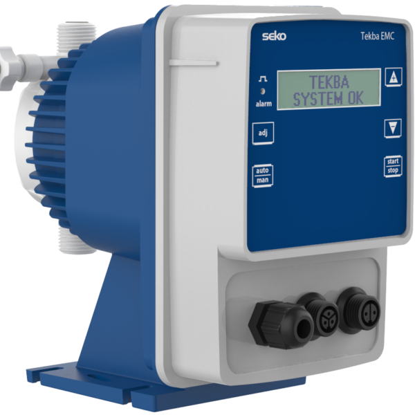 TEKBA EMC 800 PVDF/FKM-B -10 L/H - CONTACT EXTERNE ET MANUEL