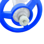 TUBE POMPE Ø41-PVDF L=1000mm - ARBRE HC -ROTOR  R + Racc. DN25 – Image 2