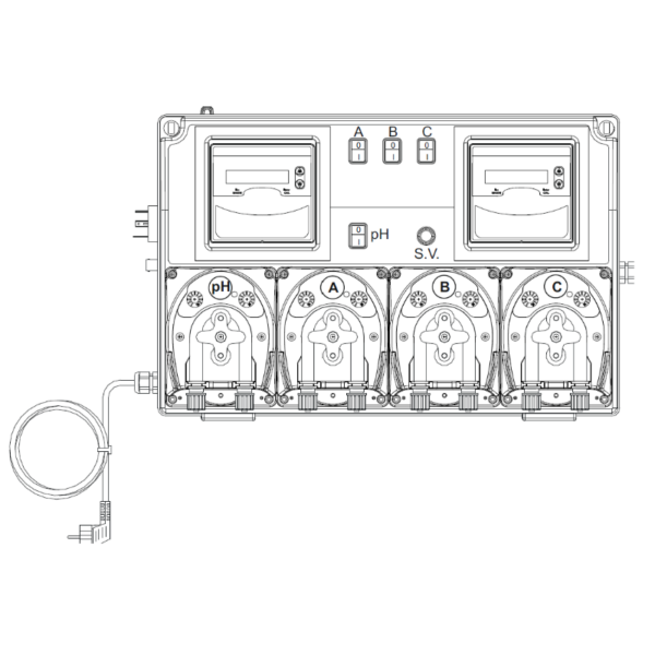 HYDROPONICS SYSTEMS - FERTILISATION - 7L/H