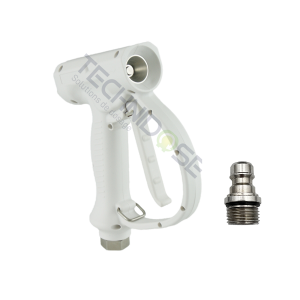 PISTOLET RENFORCE HD INOX  + EMBOUT - Max. 90°C