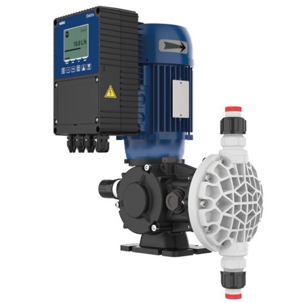 ELEKTRA MS1 PVDF/FPM 60 L/H 10 BAR  3/8''Gf  - 0.25kW  - 58cps/min