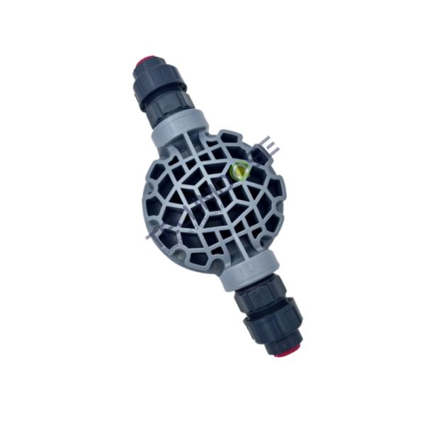 TETE DE POMPE + CLAPETS SPRING/ELEKTRA MS1 064 PVC/FPM