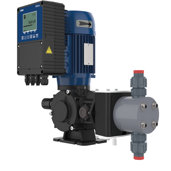 ELEKTRA PISTON PS1 PVC/EPDM 55 L/H 10 BAR 3/8''Gf 0.37kW  58 Cps/min