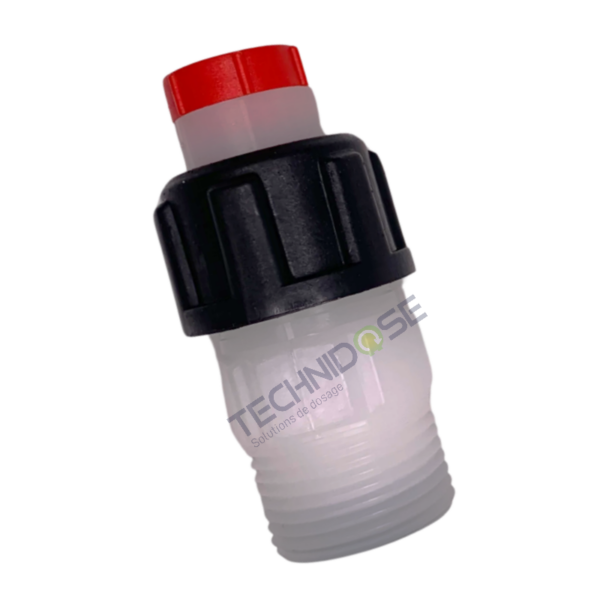 CLAPET ASPIRATION PVDF/EPDM SPRING MEMBRANE 138mm/165mm