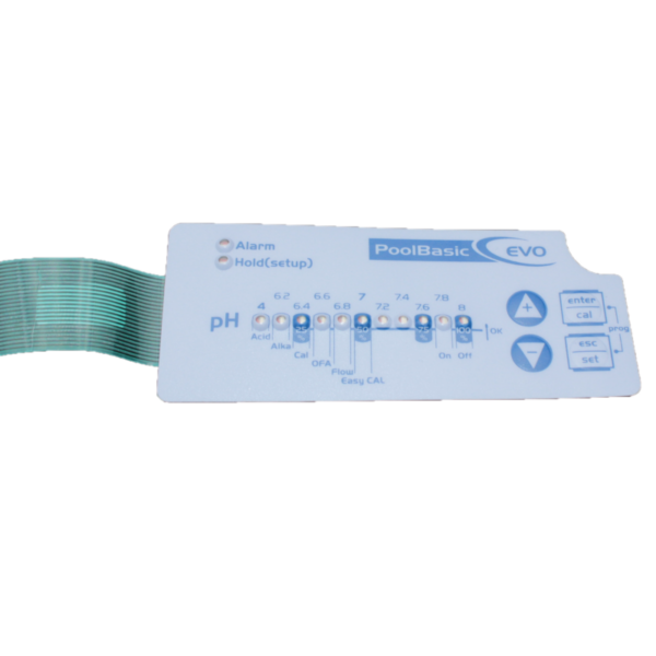 LEXAN PVC/POLYCARBONATE - POOL BASIC EVO pH -  LED