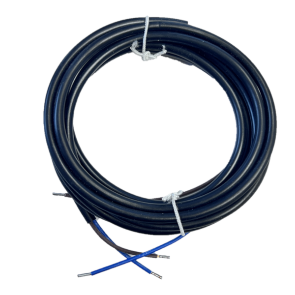 CORDON D'ALIMENTATION 2X0,75 2MT H05VV-F POINT CONN./FASTON 2,8X0,8