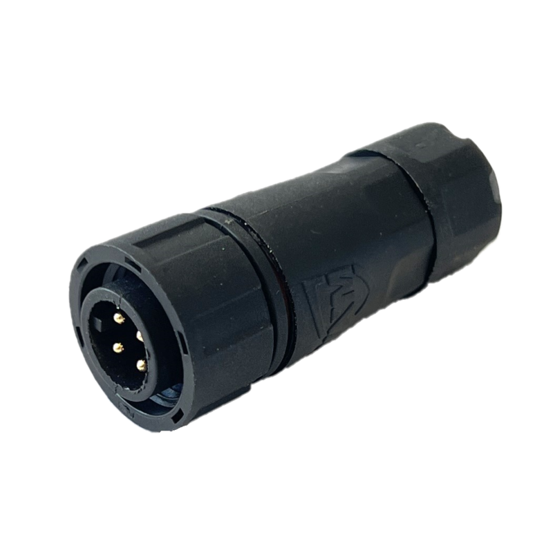 RIC0153060.png CONNECTEUR DIN MALE 4 BROCHES – Image 1