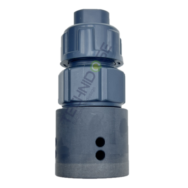 FILTRE DE PIED PVC/FPM 1/2''Gf AVEC CLAPET ANTI-RETOUR