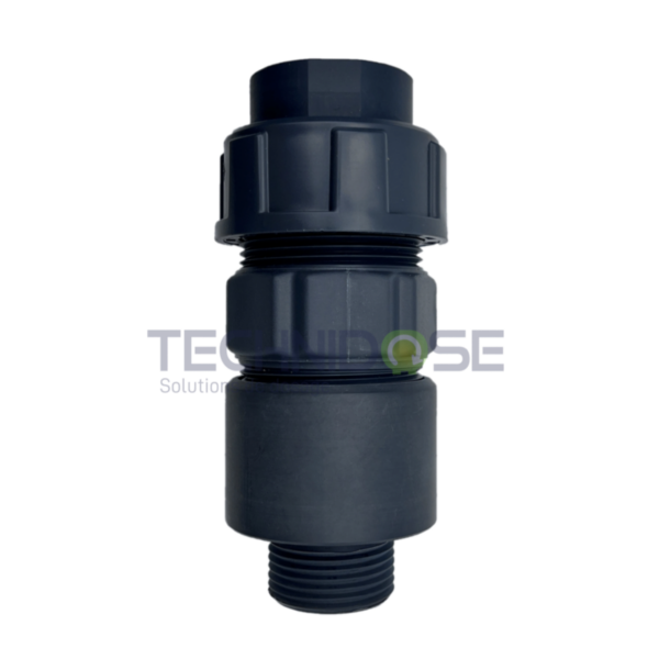 CLAPET INJECTION PVC/FPM - E/S:  1/2''Gf  1''Gm