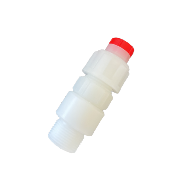 CLAPET D'INJECTION PVDF/FPM - E/S:  1/2''Gf  1''Gm