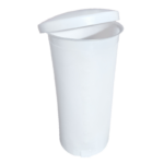 RESERVOIR PEHD VERTICAL CYNDRIQUE OUVERT + COUVERCLE - 200L – Image 2