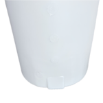 RESERVOIR PEHD VERTICAL CYNDRIQUE OUVERT + COUVERCLE - 200L – Image 3