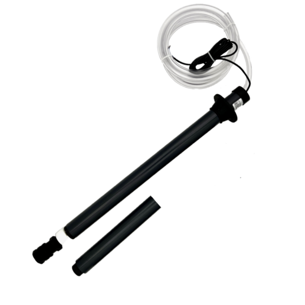 CANNE ASPIRATION + DETECTION NIVEAU Ø34mm- Ø8X12 L=650mm - EPDM