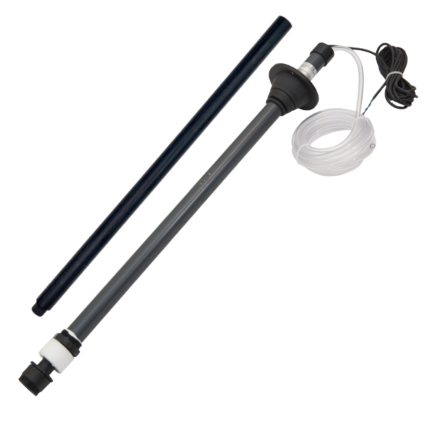 CANNE ASPIRATION + DETECTION NIVEAU Ø22mm- Ø4x6 L=900mm - FPM