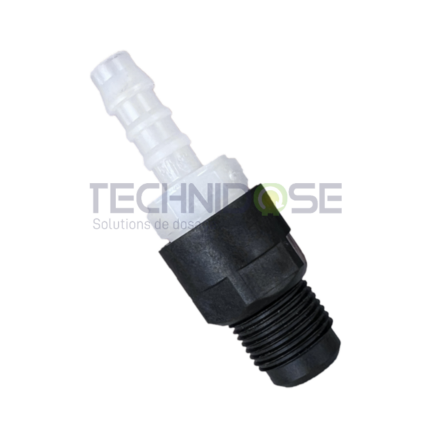 CLAPET INJECTION PP-PVDF / FPM- 3/8''Gm - CANNELE 8X12