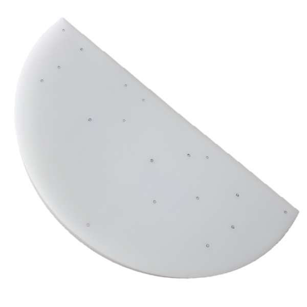 DEMI-LUNE PE POUR SER 250 - Ep. 20mm