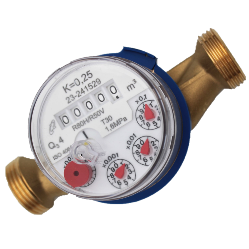 WMT020C1O0.png COMPTEUR TC1 DN20 3/4'' - 0,1 imp/litre (10 litres/imp) - 30°C – Image 1