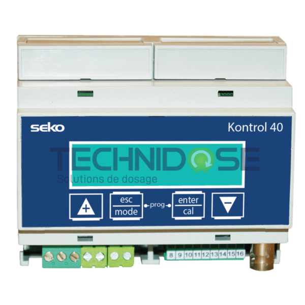 KONTROL K40CD - EC-COND - RAIL DIN (6 modules)