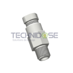 PORTE-SONDE PSS3 PVDF COURT 1/2" Gm - 90°C 7 BAR - A PARTIR DU DN63
