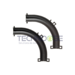 GUIDE TUYAU PA COUDÉ 90° POUR TUBE Ø8 EXT
