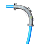 GUIDE TUYAU PA COUDÉ 90° POUR TUBE Ø8 EXT