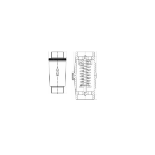 CLAPET DE SECURITE CONNEXION 4" F - pression 400-600 mBar