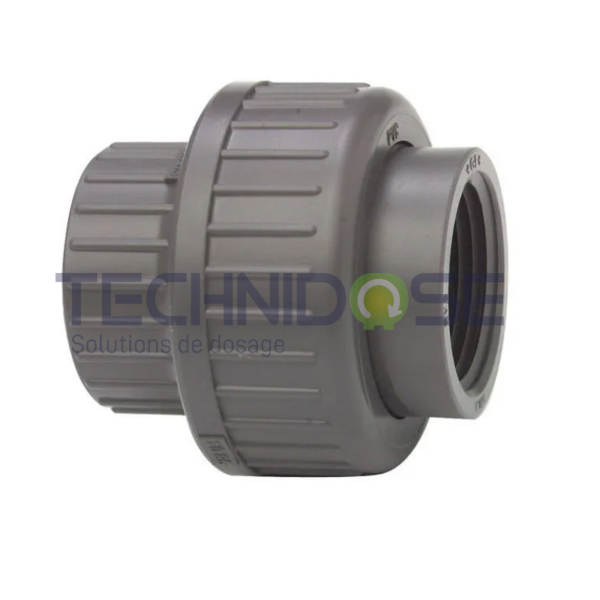 MANCHON UNION PVC-U/EPDM - TARAUDE 1/2" E/S