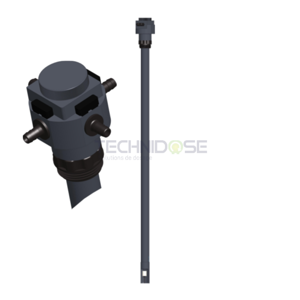 CANNE ASPIRATION XXL L=1200mm- TRIPLE ASPIRATION ET DETECTION NIVEAU BAS - 9900100277