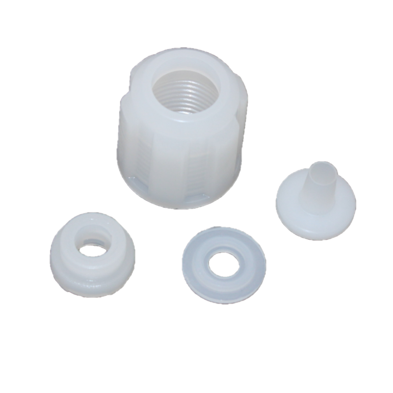 ADAPTATEUR PVDF 1/2''Gf TEKNA/TEKBA TUBE 6x8 - UNITAIRE _ EM99106277-UNIT
