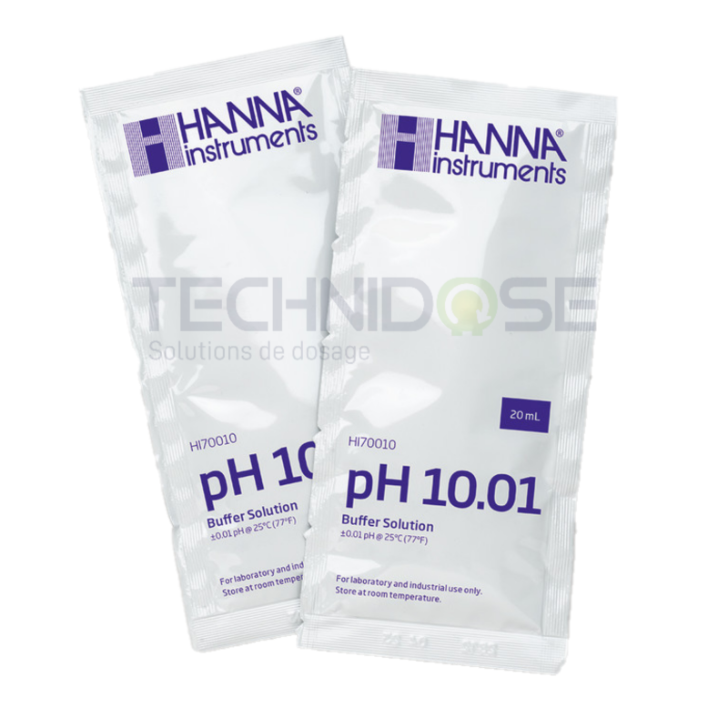 SOLUTION TAMPON PH 10.01 SACHET 20mL - SOLPH1020ML